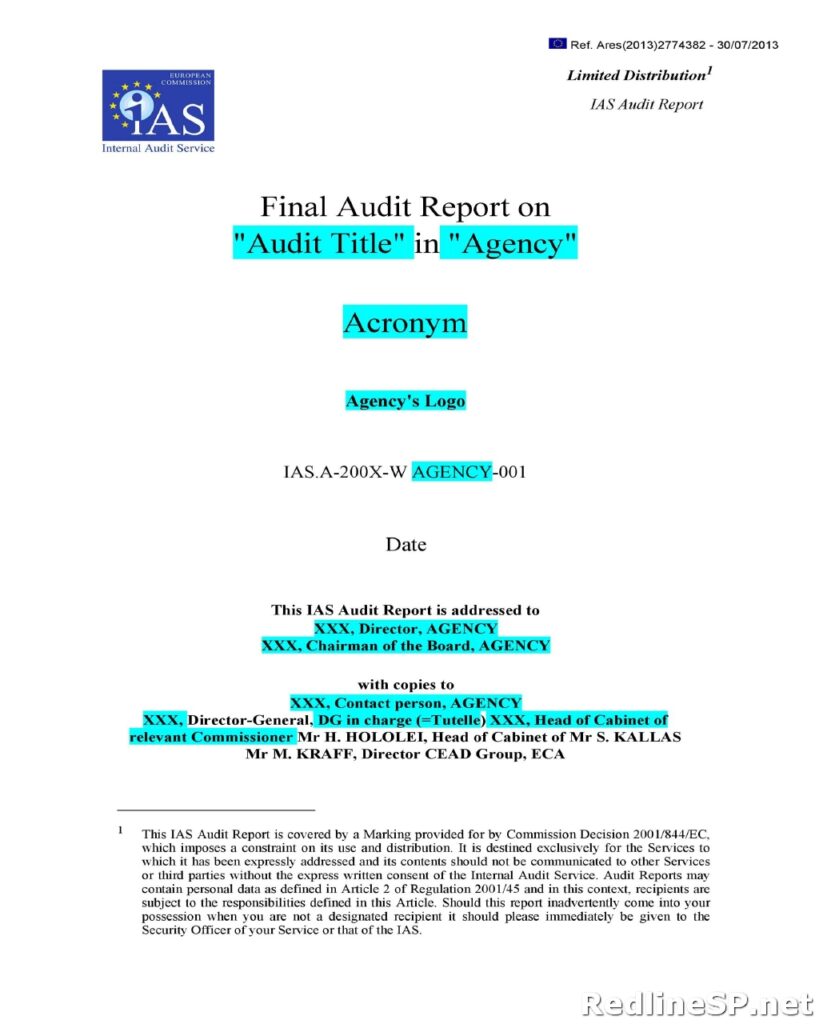 Audit Report 01