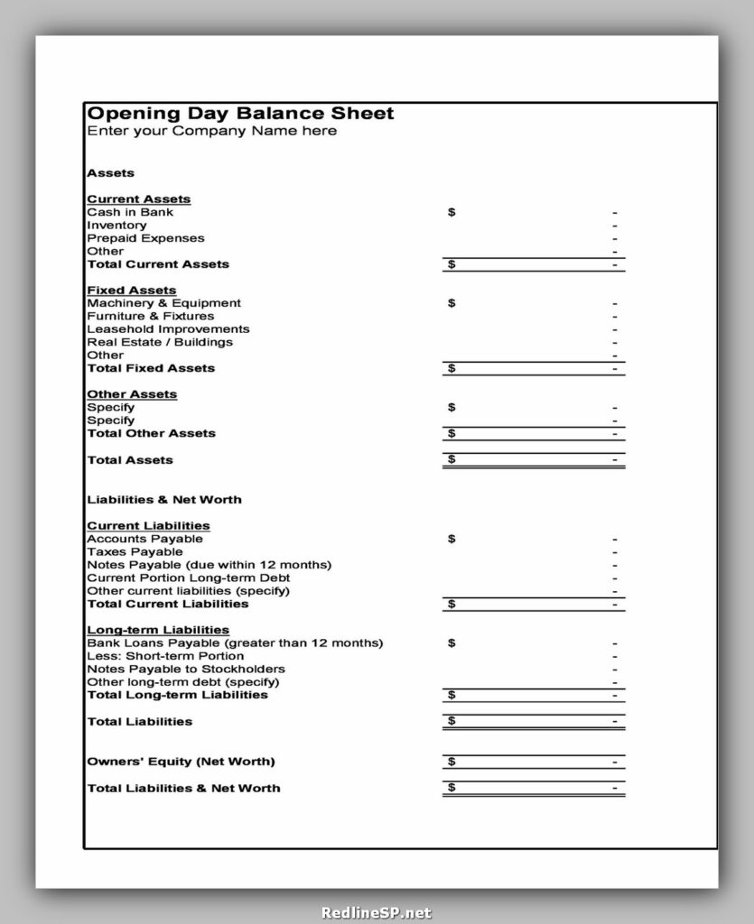 Balance Sheet 04