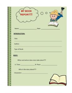 Book Report Example 05