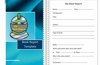 Book Report Template