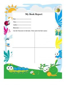 Book Report Example 16