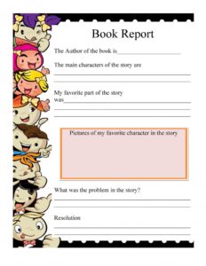 Book Report Example 19
