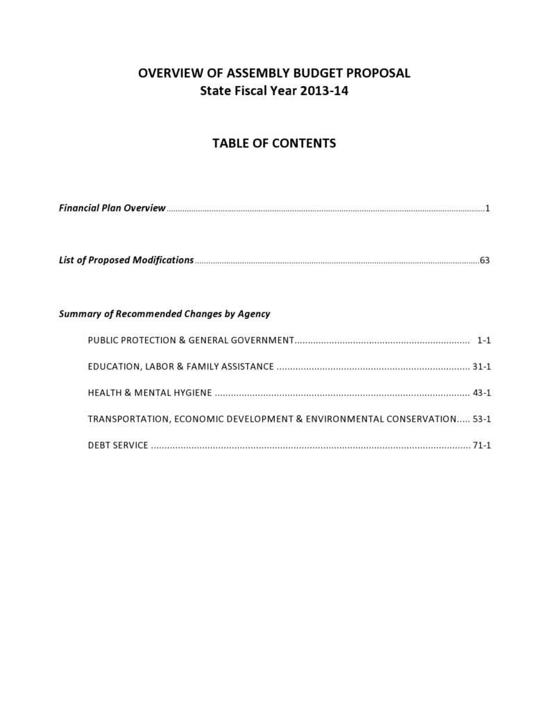 Budget Proposal Sample 49