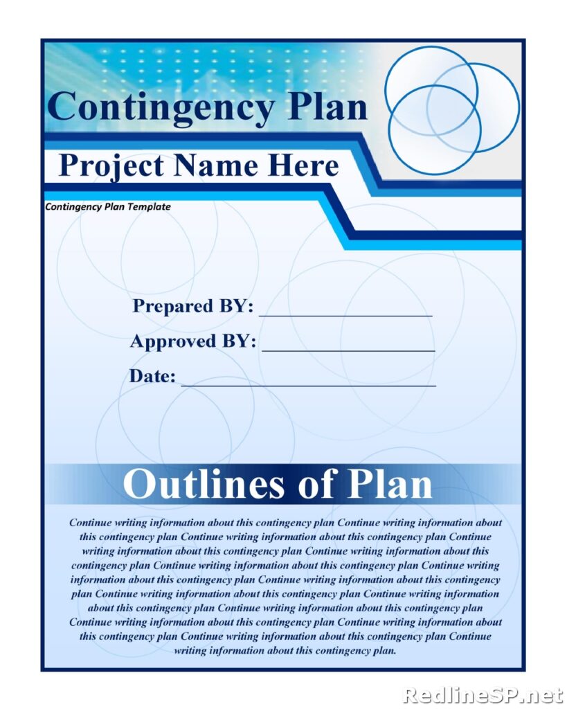 Contingency Plan Example 11