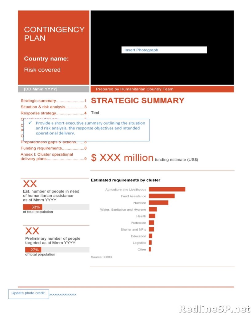 Contingency Plan Template 28