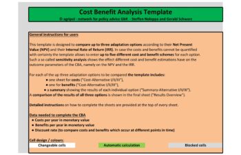 Cost Benefit Analysis Template 38