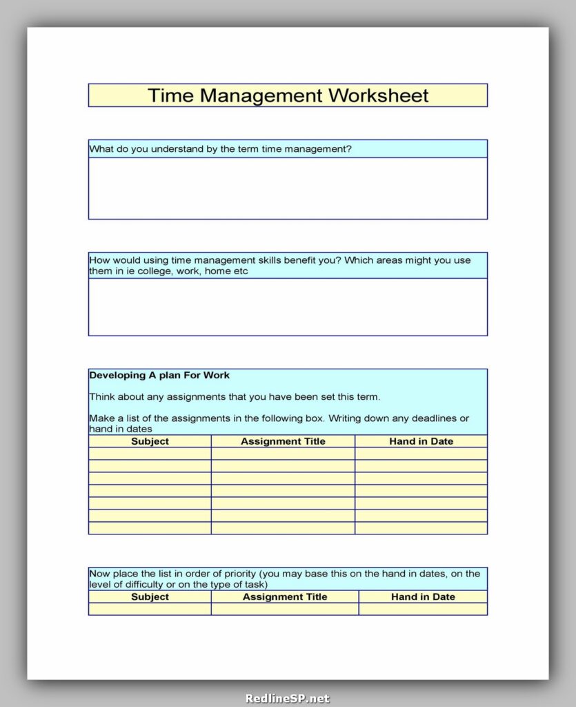 Goal Setting Template Excel 02