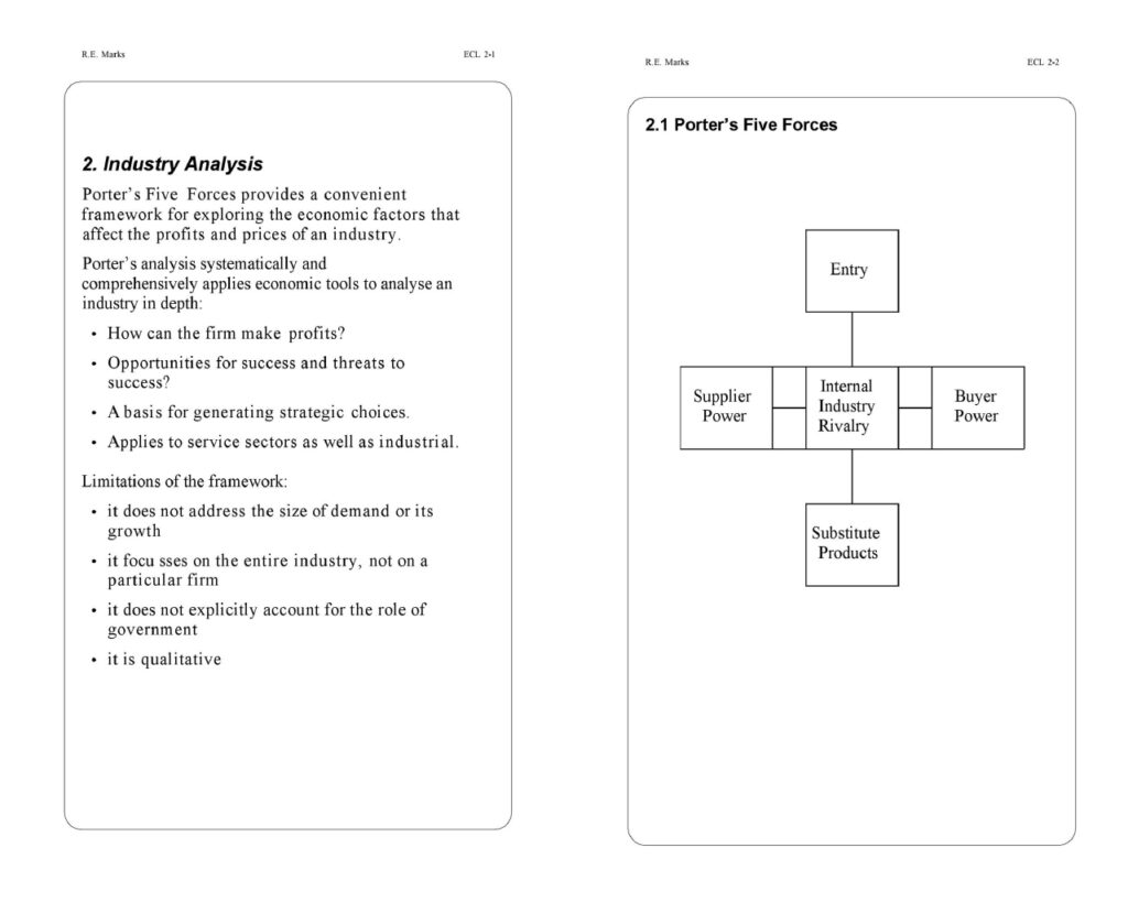 Industry Analysis Template 04