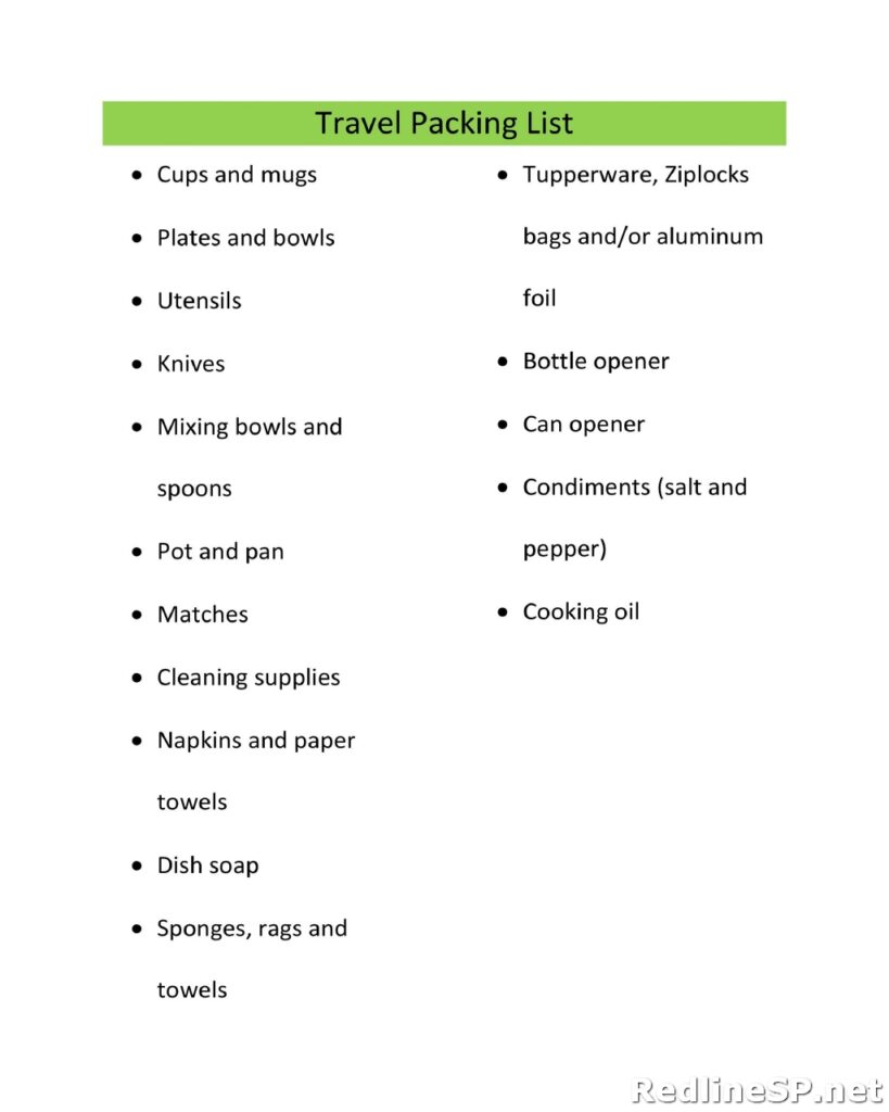 Packing List Template 16