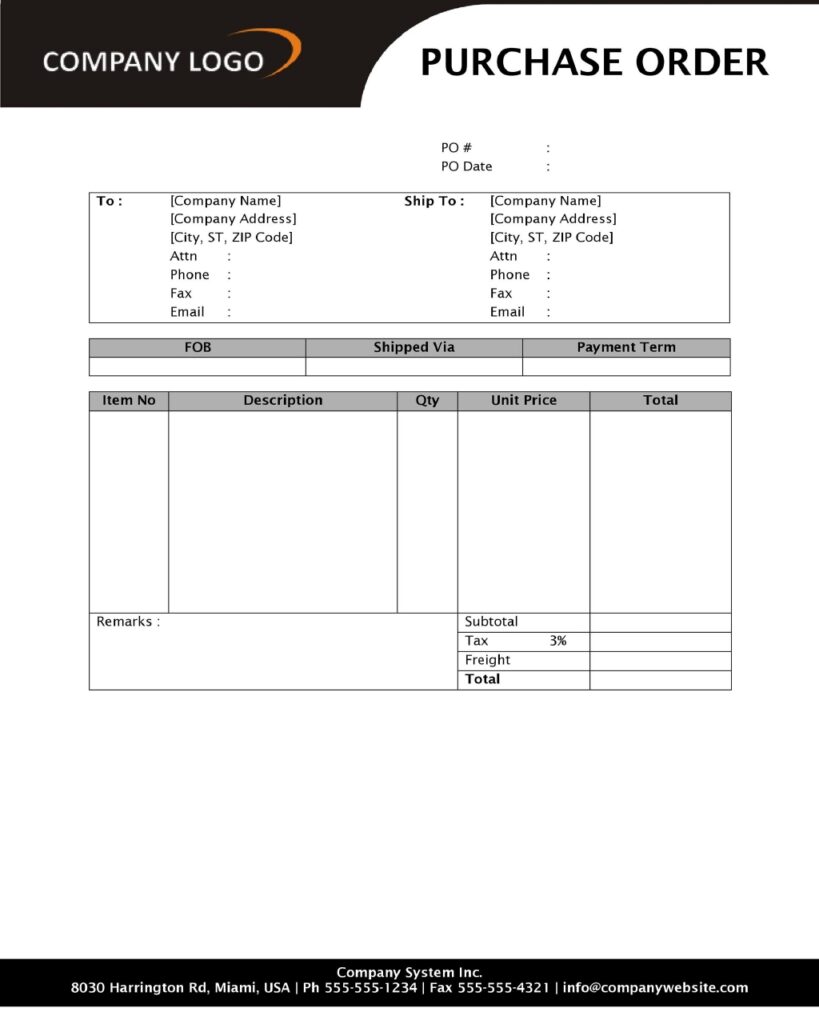 Purchase Order 05