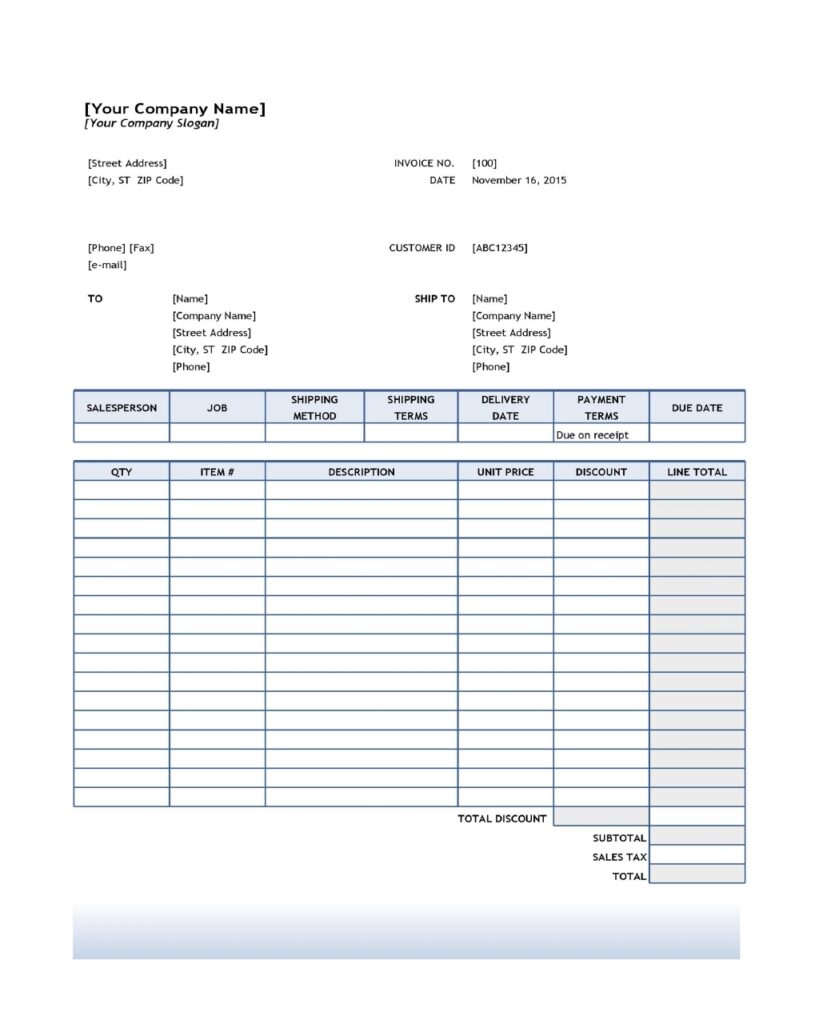 Purchase Order Example 32