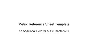 Reference Sheet Template 20