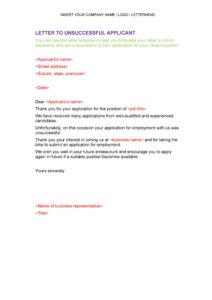 Rejection Letter 02