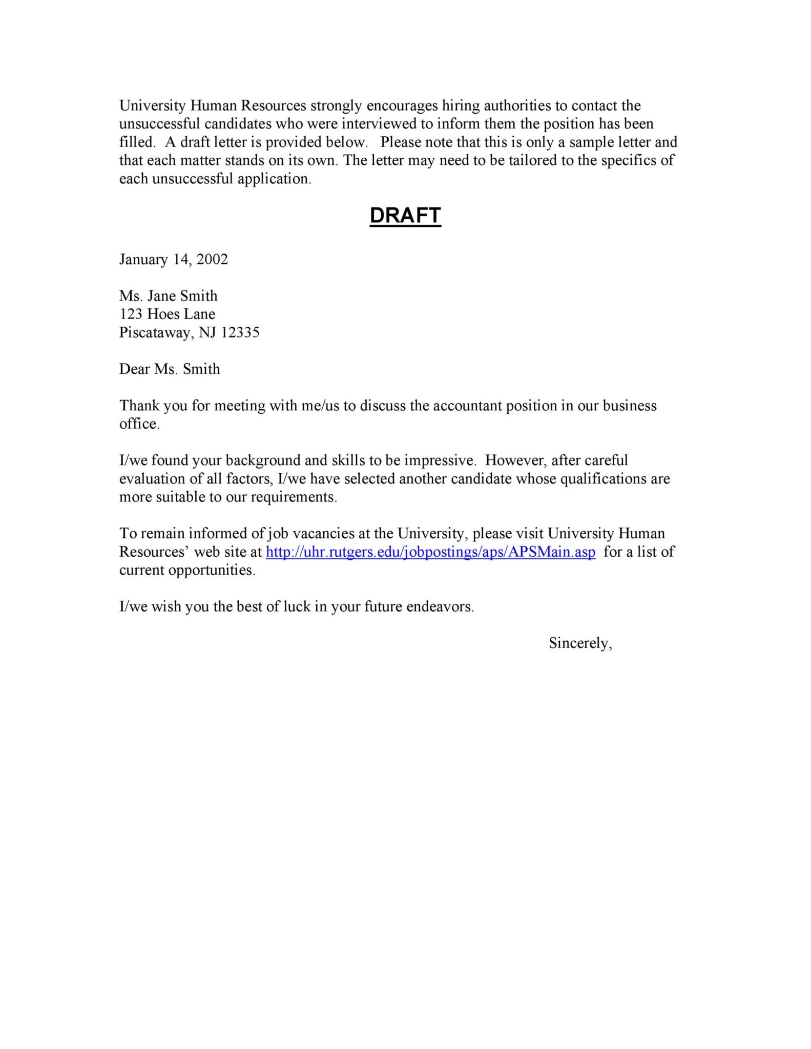 34-college-rejection-letter-samples-examples-templatelab-29