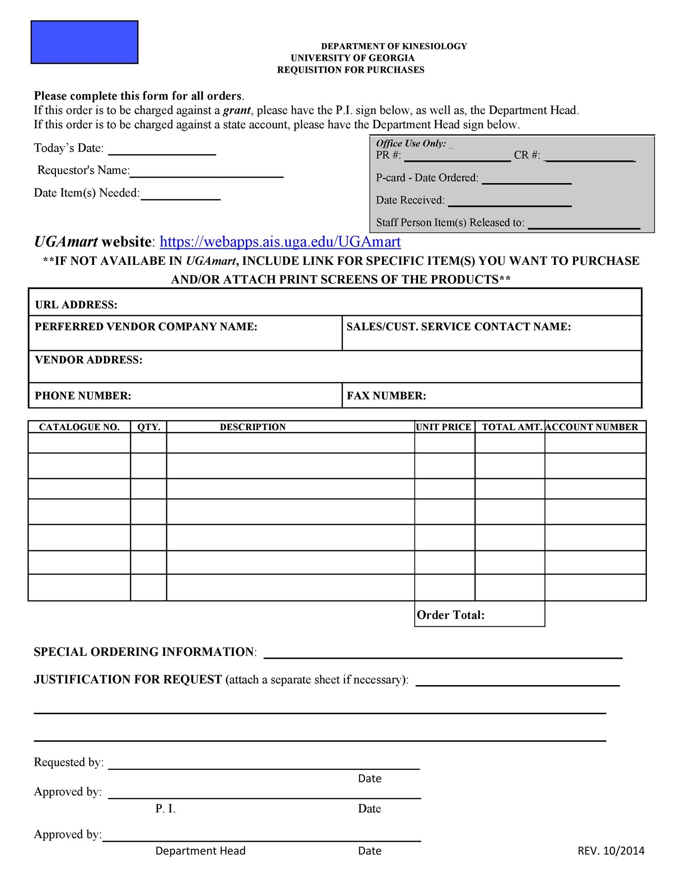 55 Requisition Form Template RedlineSP