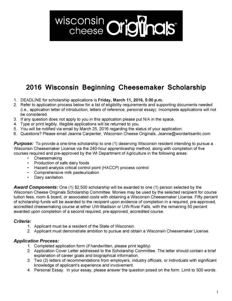 Scholarship Application Form Online 43