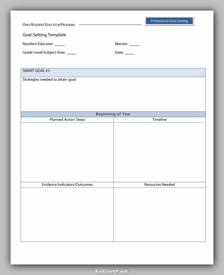 50 Powerful SMART Goals Template (Excel Word Pdf) RedlineSP 50 Powerful SMART Goals Template (Excel Word Pdf) RedlineSP