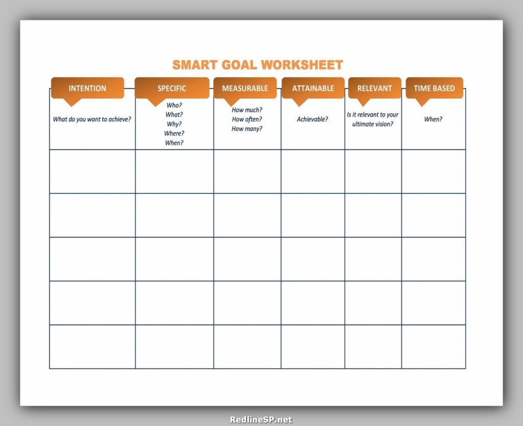 Smart Goals Template Excel 46