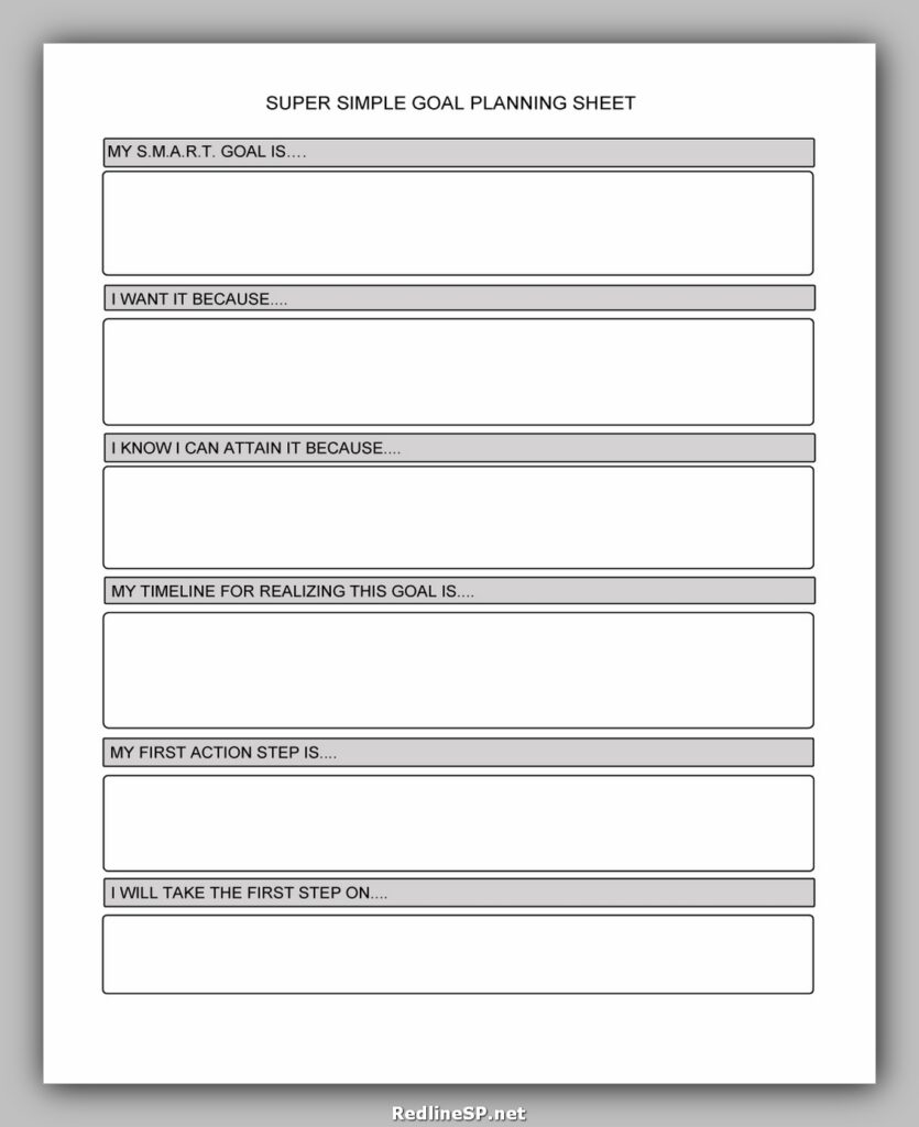 Smart Goals Template Pdf 27