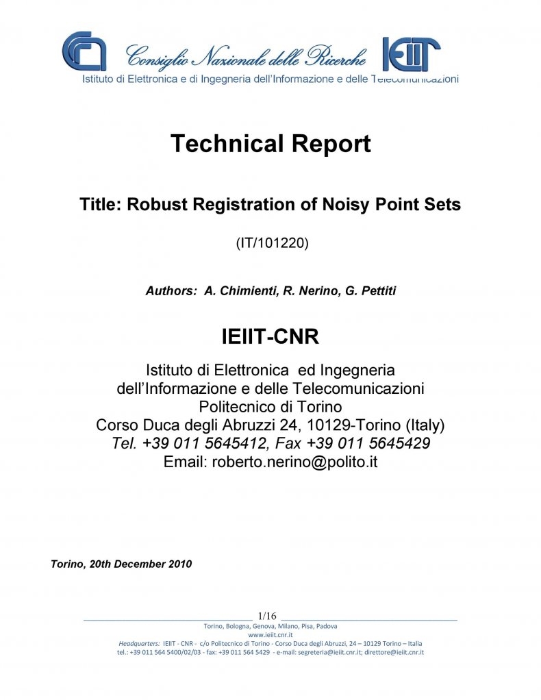 Technical Report Template 42