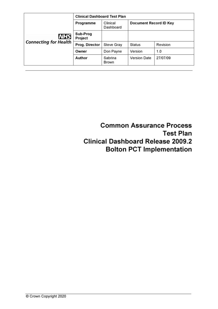 Test Plan Example 20