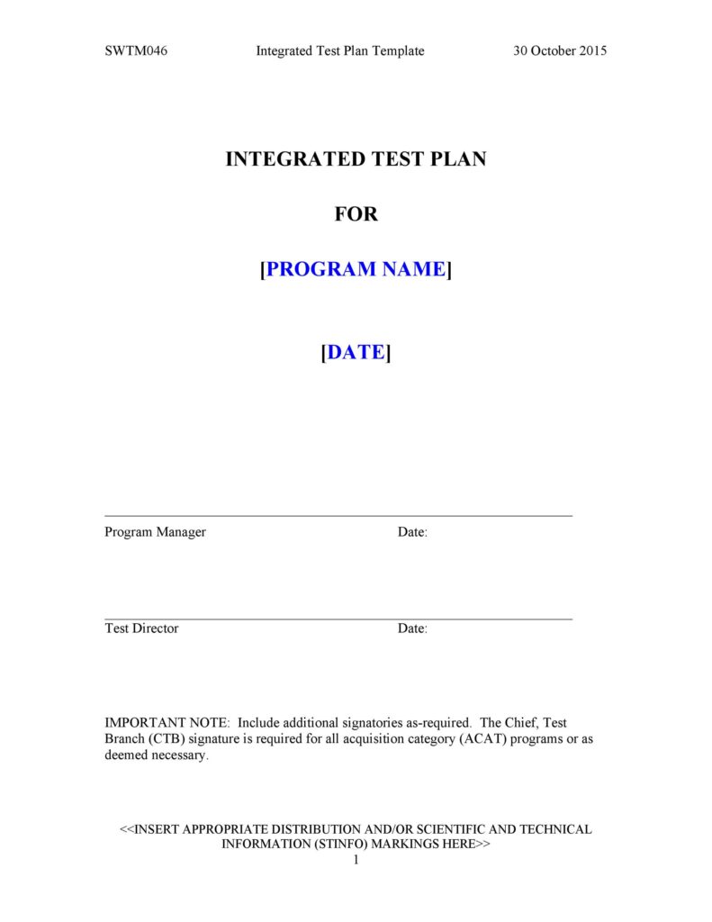 Test Plan Example 30