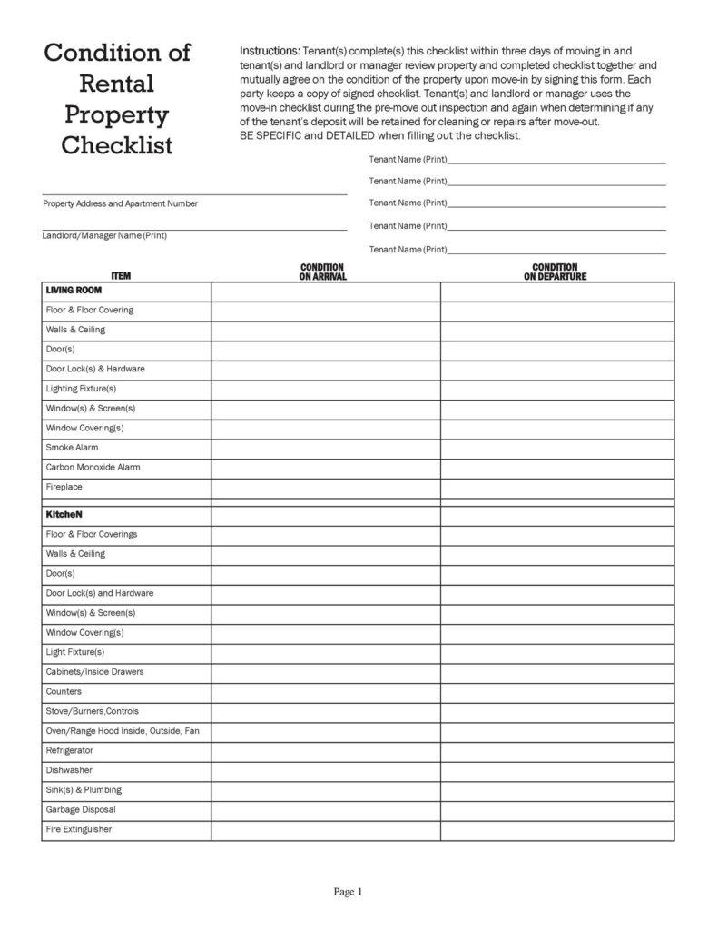 apartment checklist 03