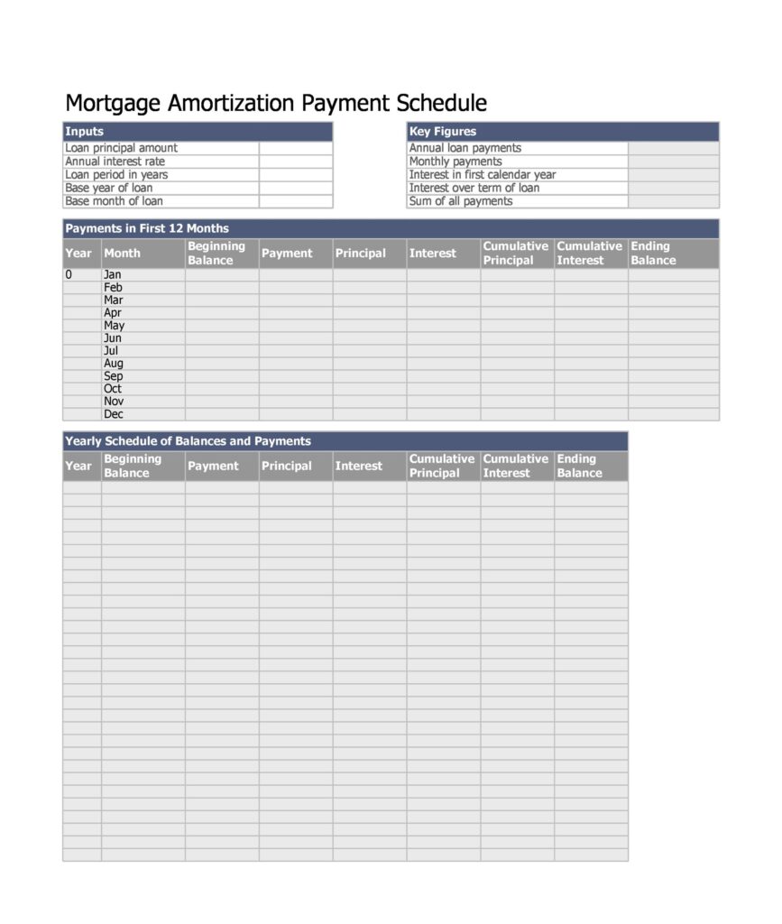 loan amortization schedule example 16