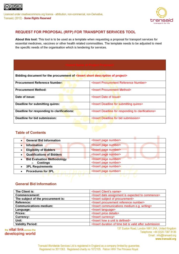 request for proposal 02