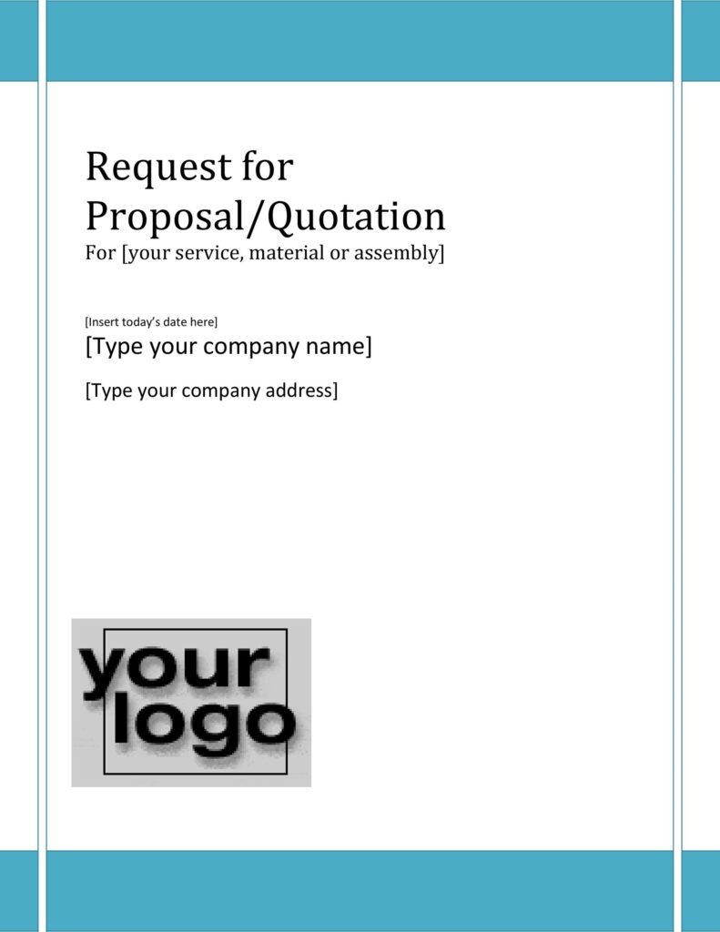 request for proposal template 08