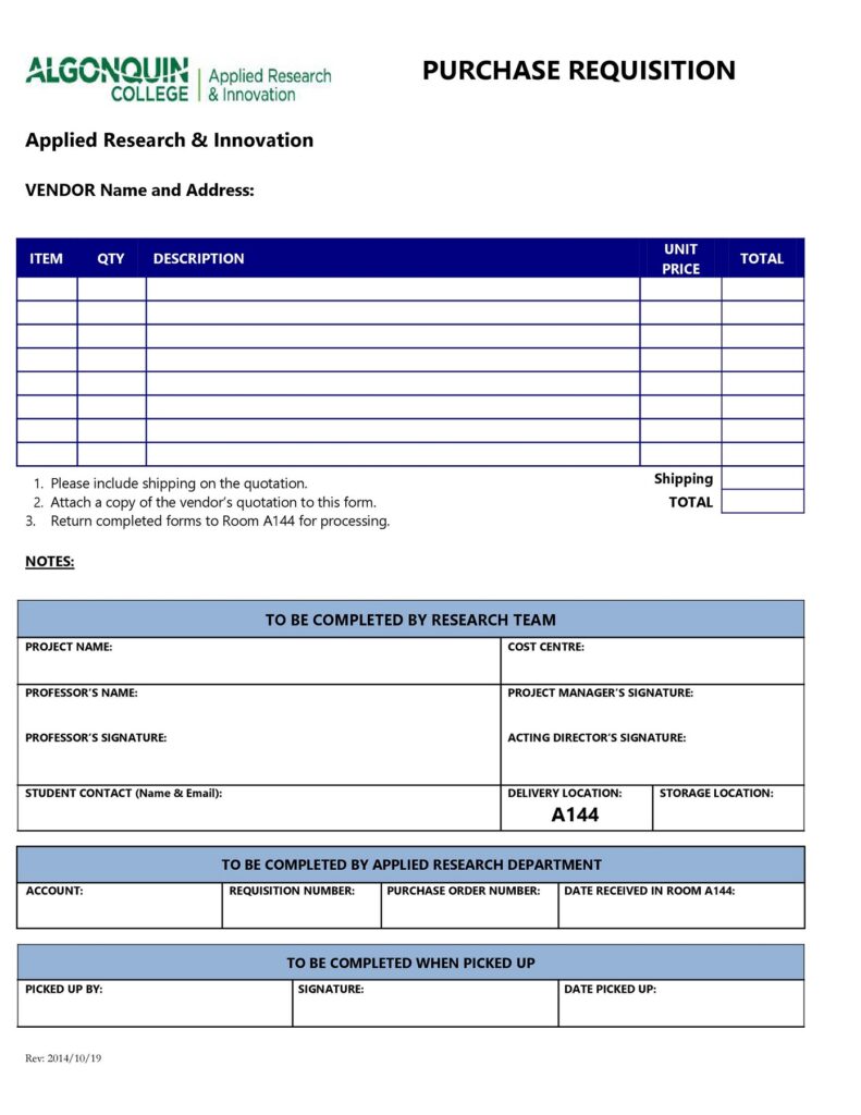 requisition form 28