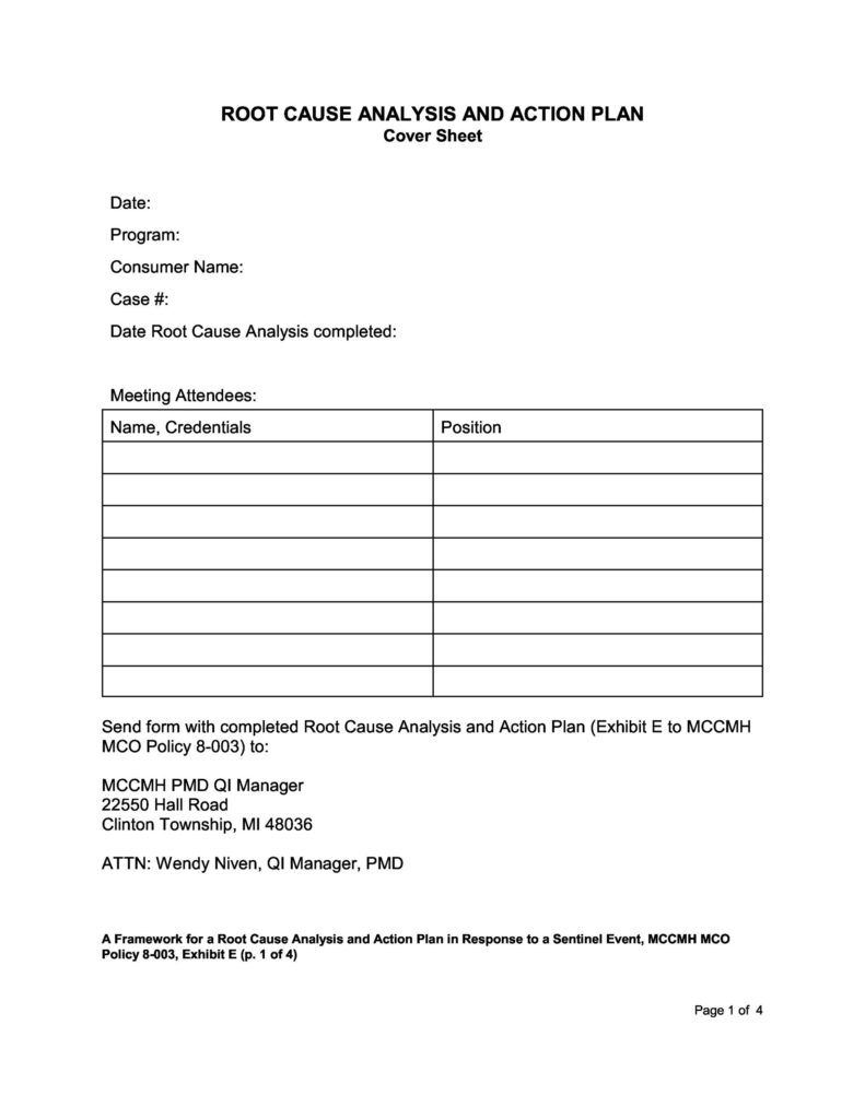 root cause analysis 42