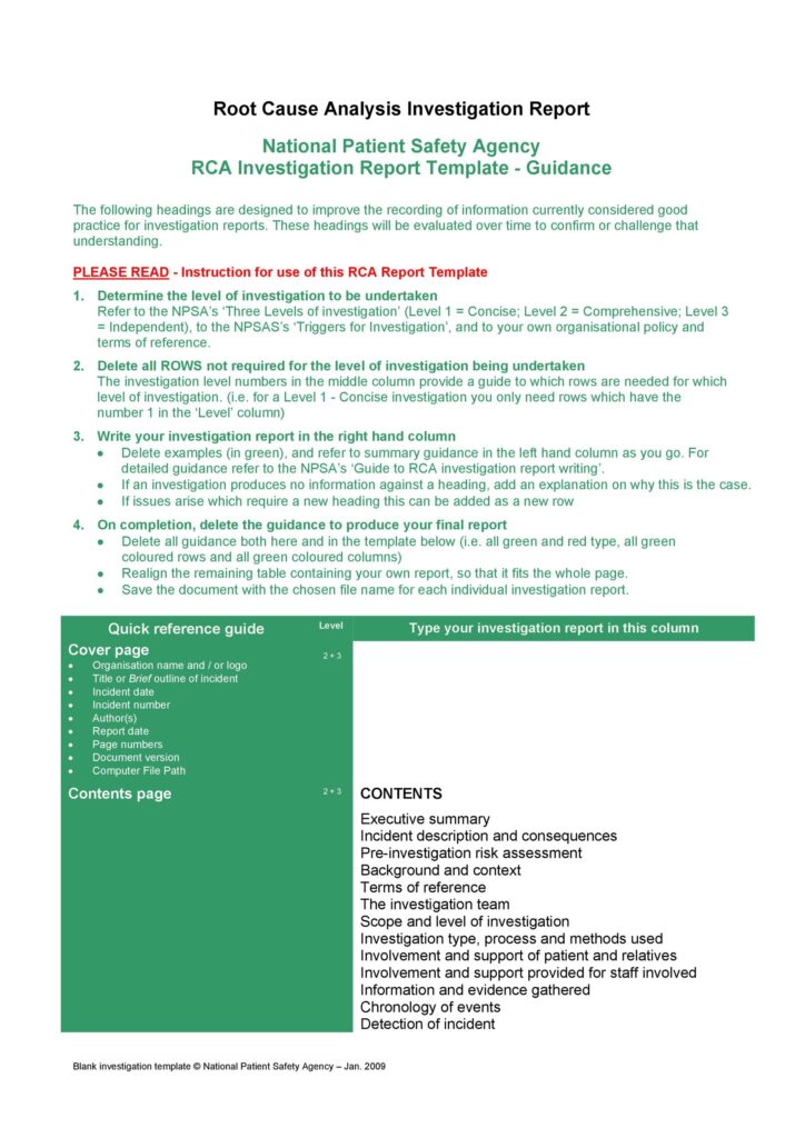 root cause analysis example 06