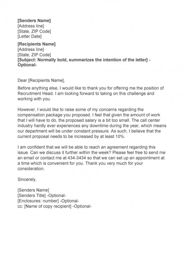 Salary negotiation letter 04 redlinesp
