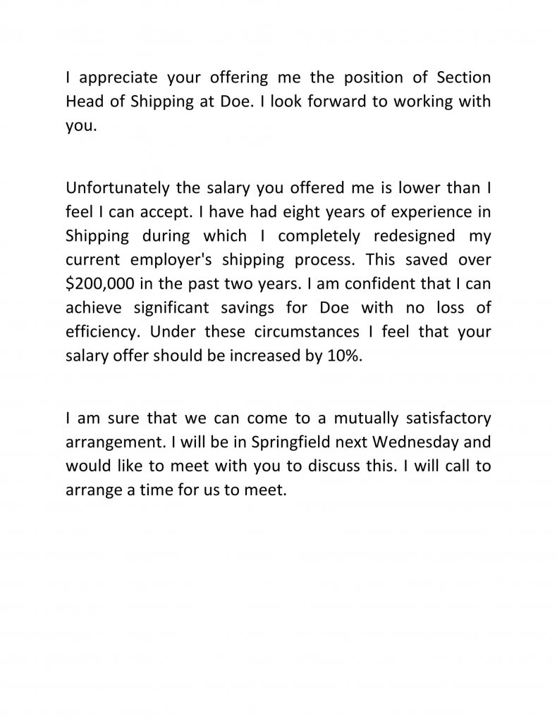 salary negotiation letter 40