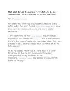 sick leave email 09