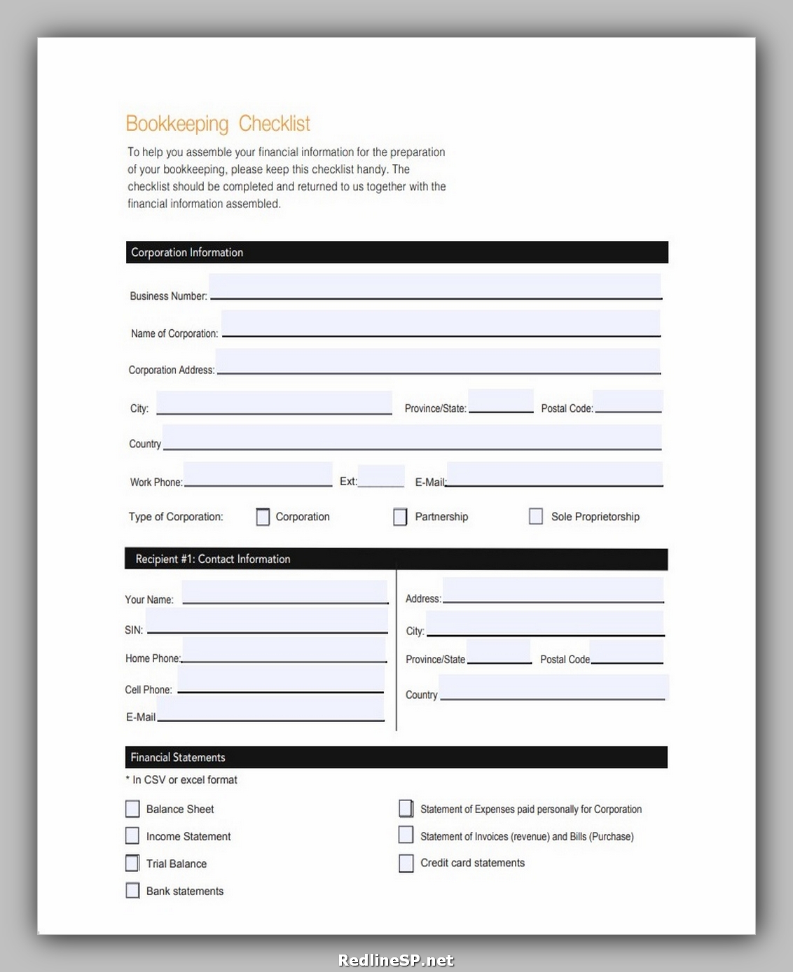 7 Powerful Client Onboarding Checklist Template RedlineSP