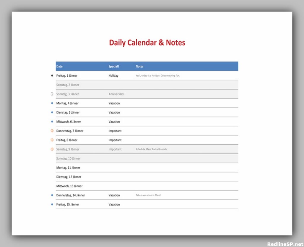Daily Planner Template Free 31 Daily Planner Template Free 31