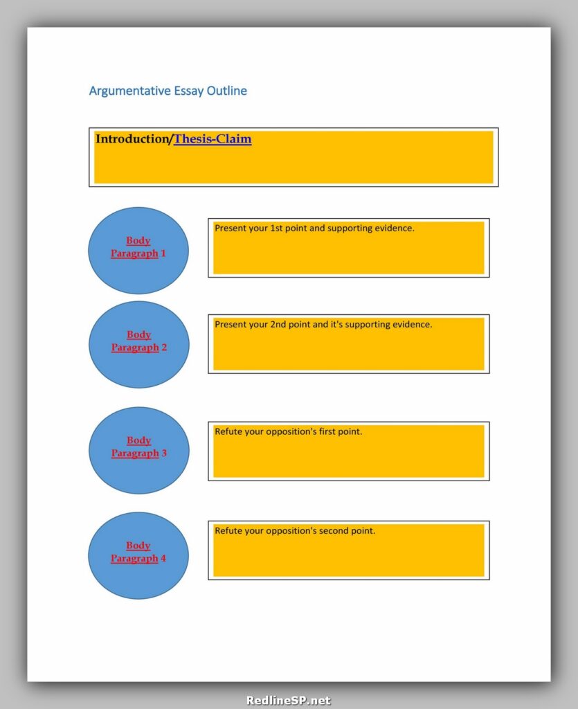 Essay Outline Template 11