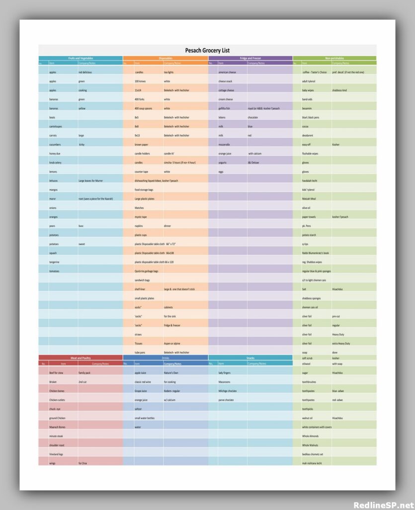 Grocery List Printable Free 26 Grocery List Printable Free 26
