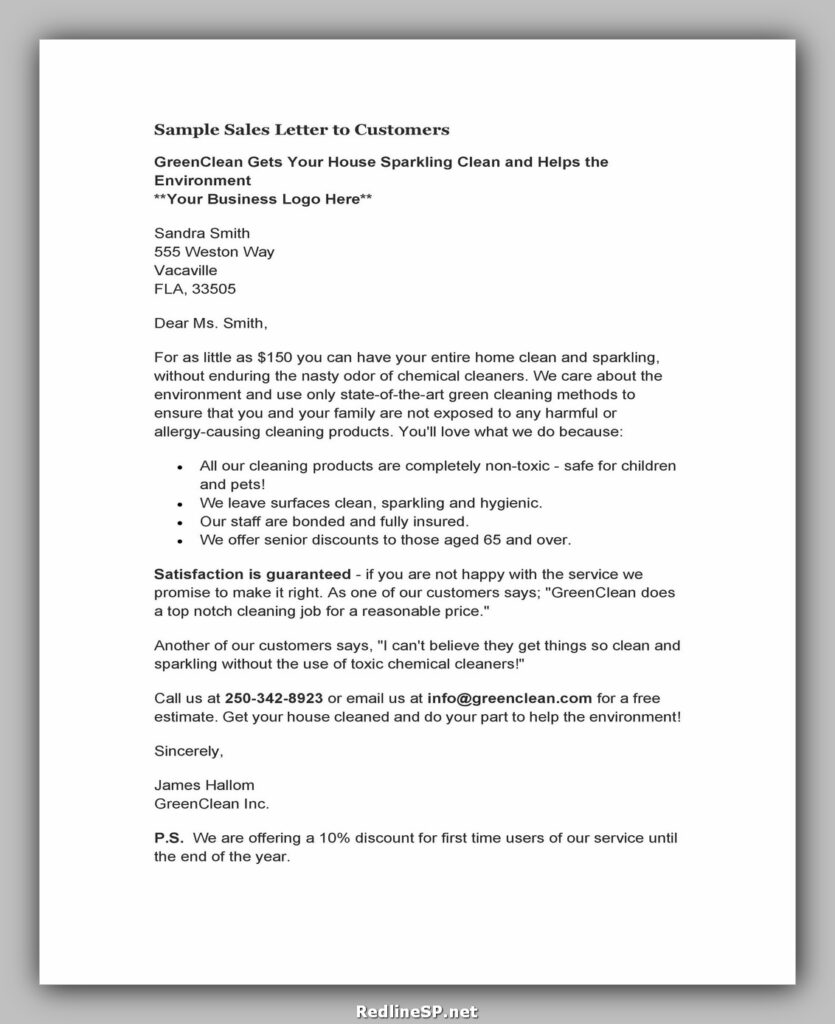 Sales Letter 10