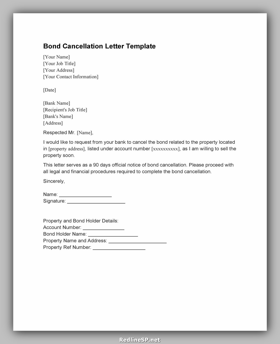 47+ Cancellation Letter Sample | RedlineSP