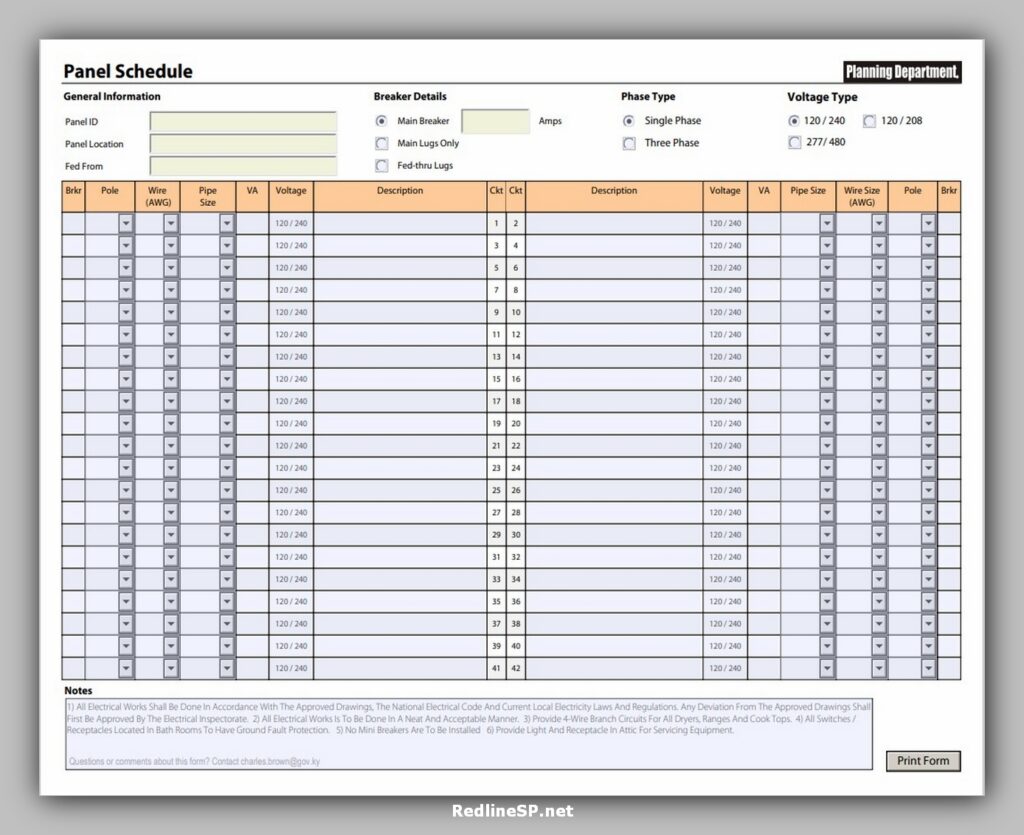 Panel Schedule Template.pdf