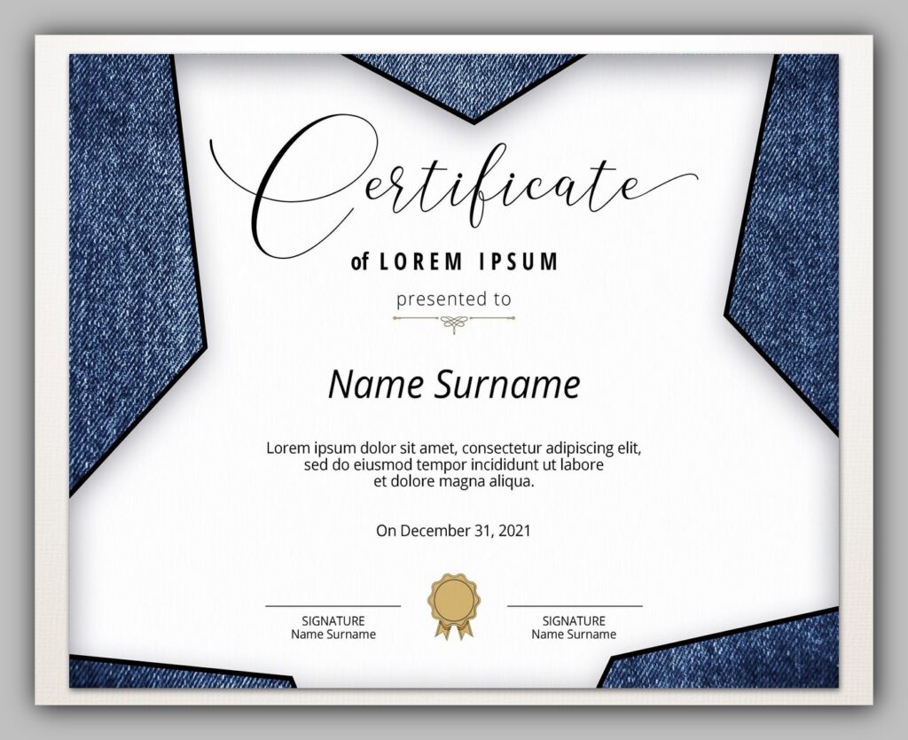 certificate template free download 02