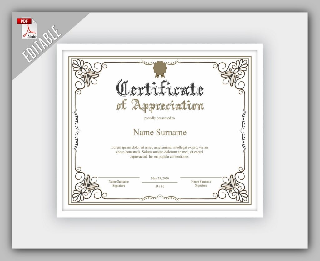 certificate template free download 06 certificate template free download 06
