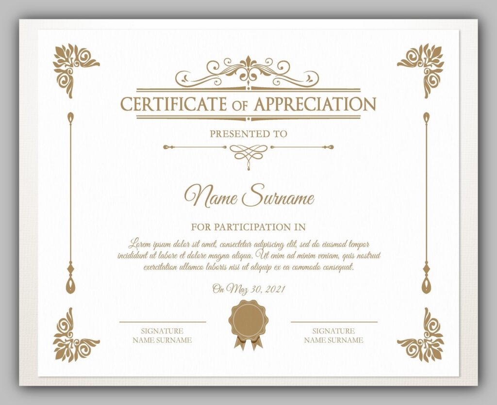 certificate template free download 14 certificate template free download 14