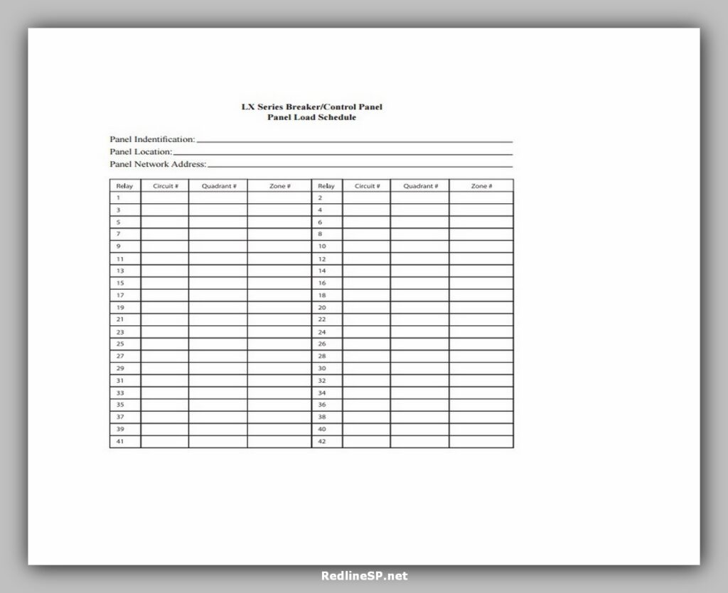 electrical panel schedule template pdf lx breaker control panel schedule template pdf format electrical panel schedule template pdf lx breaker control panel schedule template pdf format