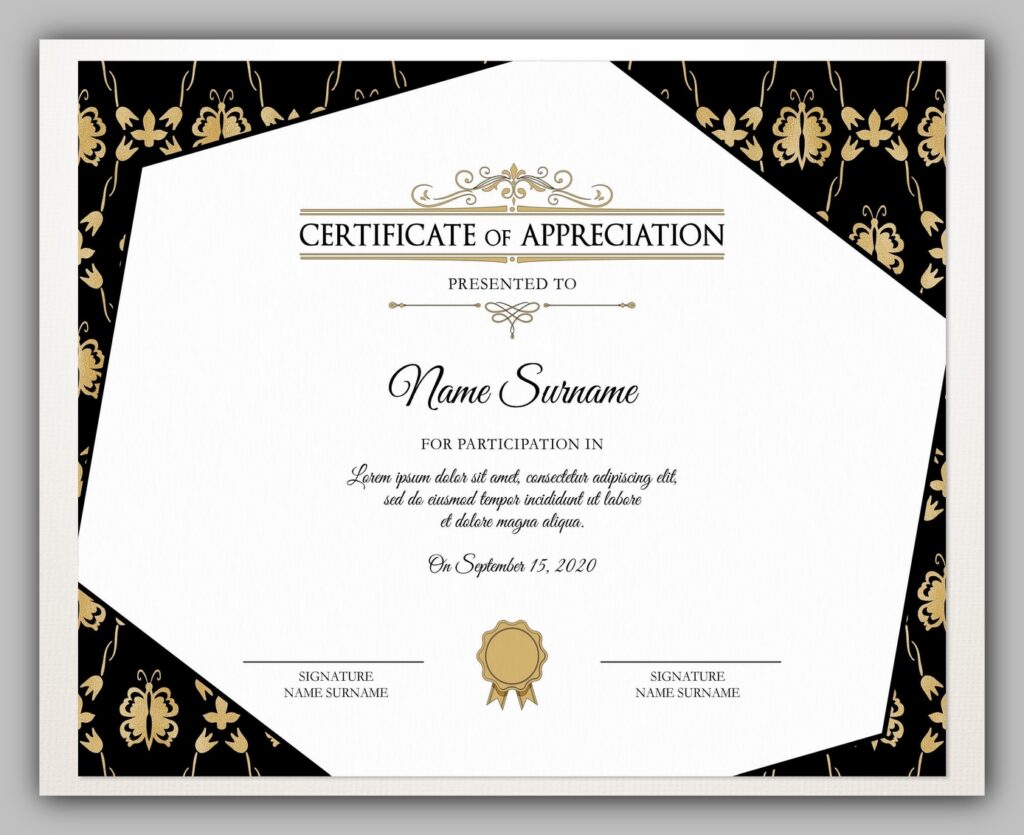 printable certificate template 04 printable certificate template 04
