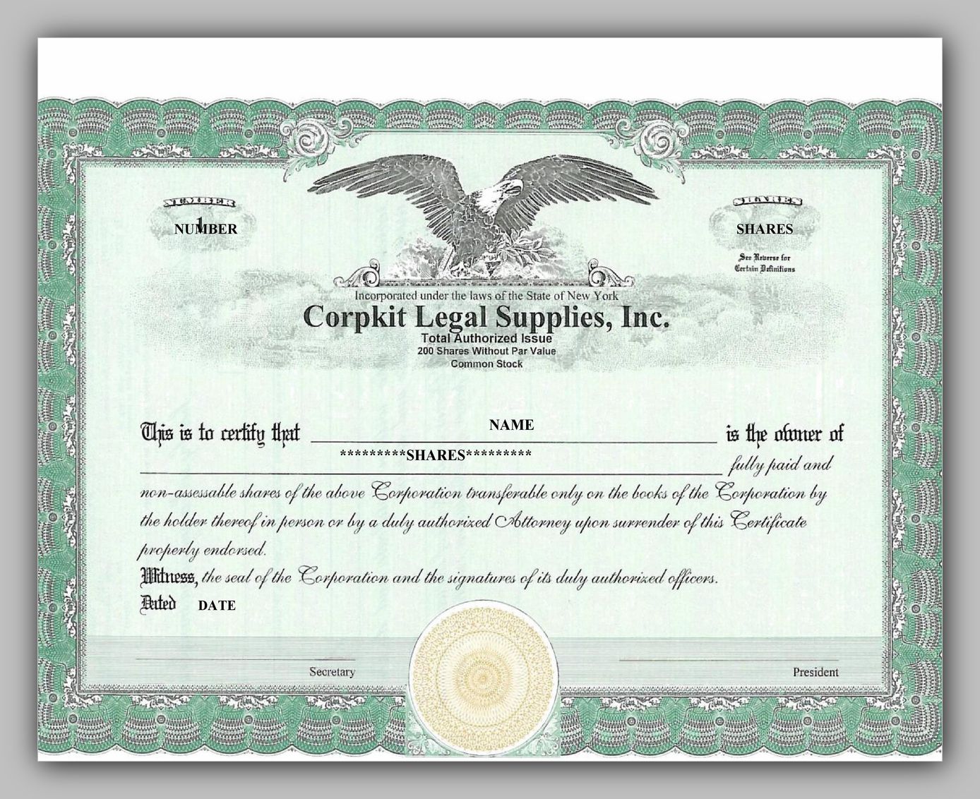 43 Free Share Certificate Template RedlineSP