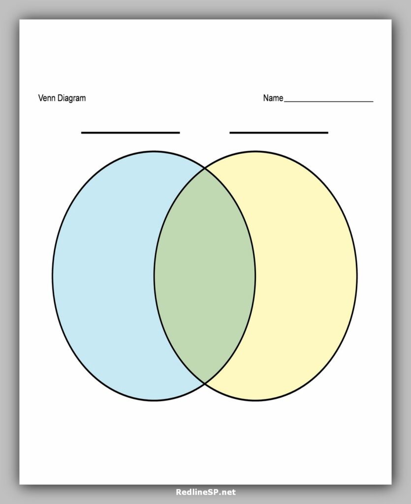 venn diagram template 07